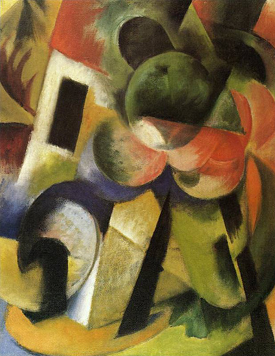 Kleine Komposition II Franz Marc